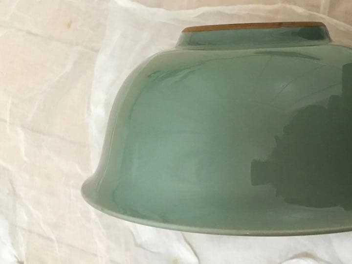 宮永東山/青磁 盂(鉢)/時代物