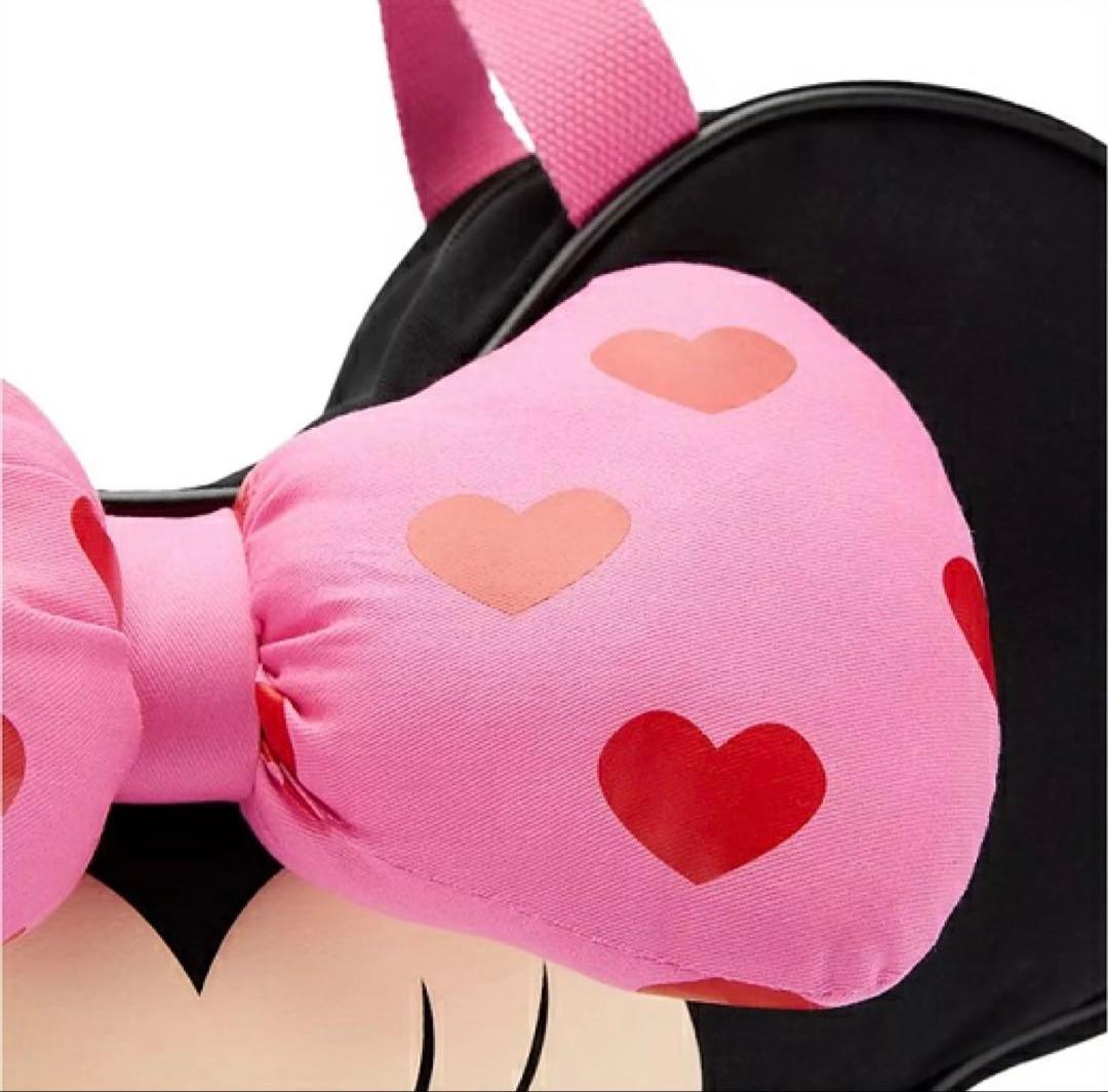 US ディズニー限定 ミニーマウス ビッグフェイス トートバッグ 大型バッグ