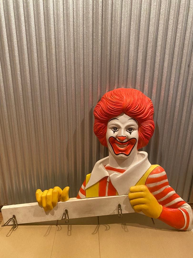 激レア！70s ヴィンテージ ロナルド　マクドナルド ストアディスプレイ