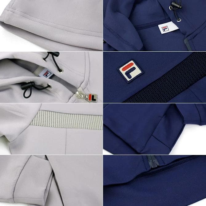 FILA　テニスウェア　ジップアップパーカー　L【新品】スエット　パーカー