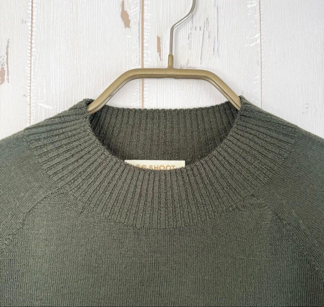 ゴ*ス様 8G SHOOT セーター カーキ XL