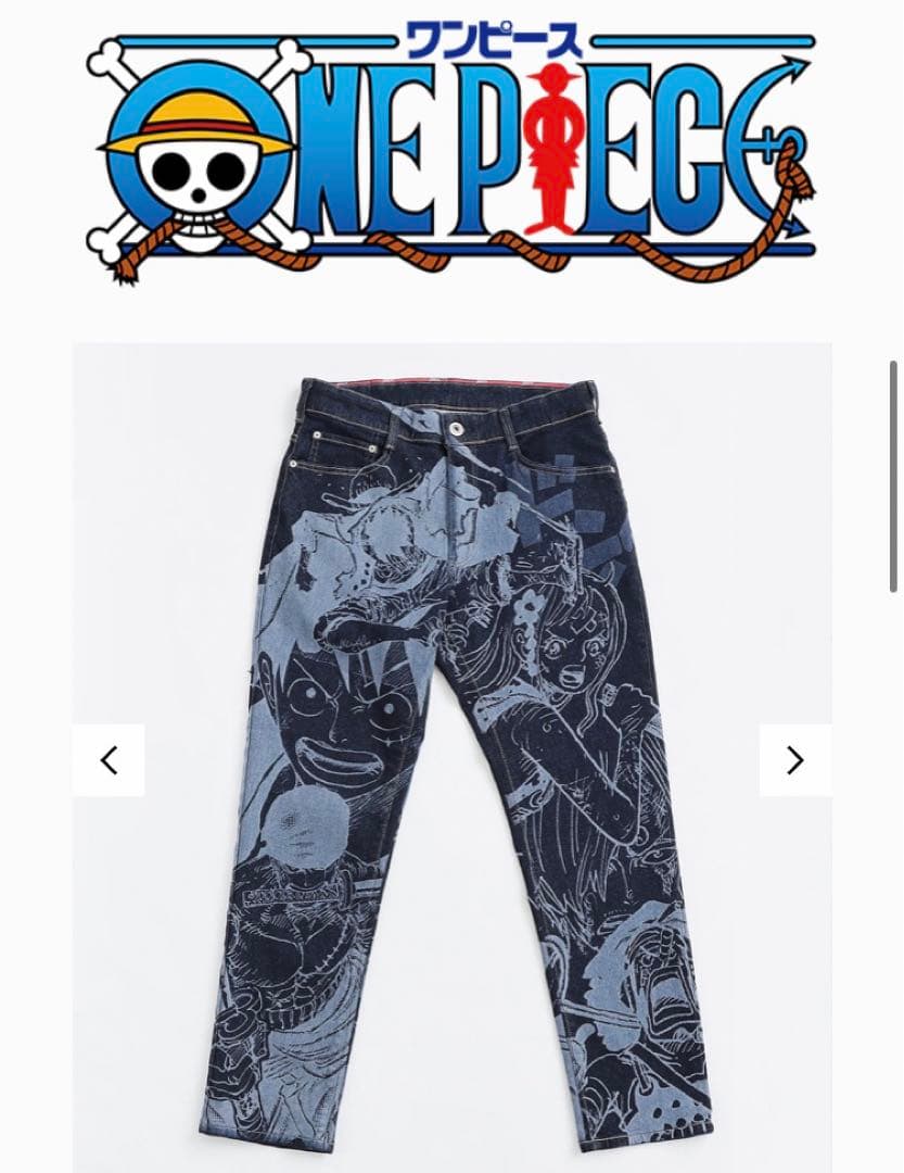 ワンピース　デニム　ジーパン　定期購読　限定品　サイズXL ONE PIECE