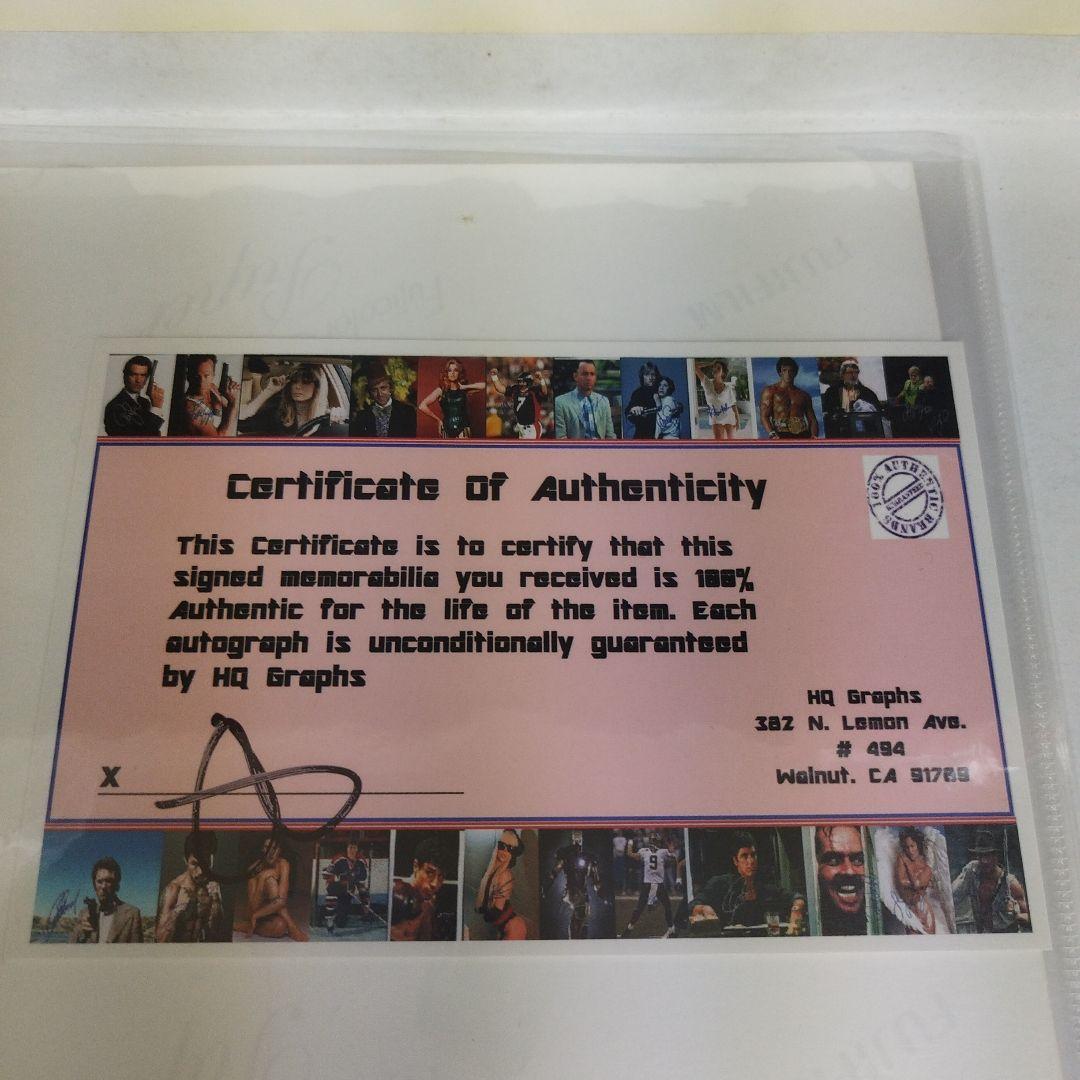 映画 ディパーテッド　レオナルド・ディカプリオ　直筆サイン8Ｘ10フォト