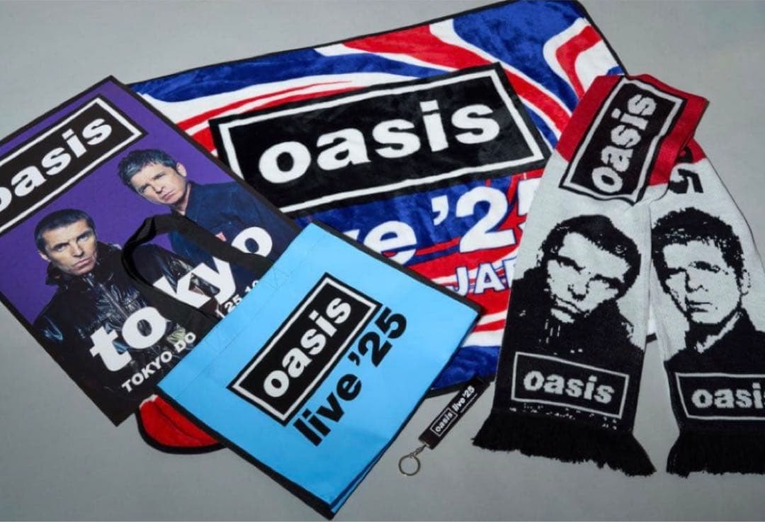 oasis オアシス福袋限定公式グッズ　5点セット （新品未開封）