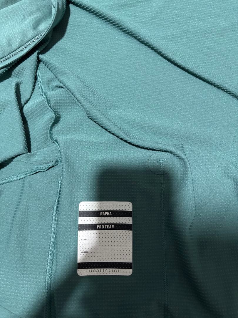 Rapha グリーン サイクルジャージ 長袖