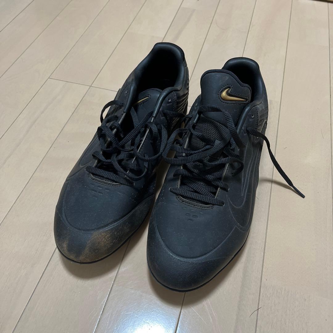 Nike ブラック スパイクシューズ　28.5