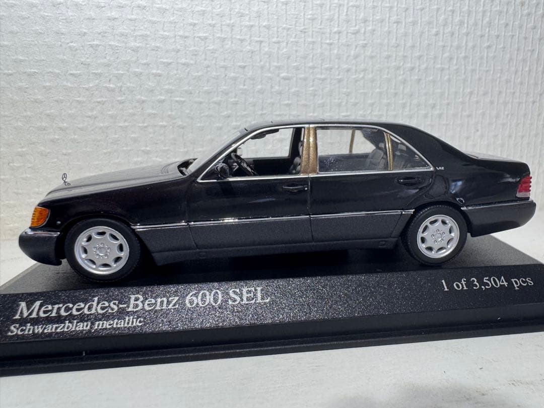 Mercedes-Benz 600 SEL ミニカー 1991年製