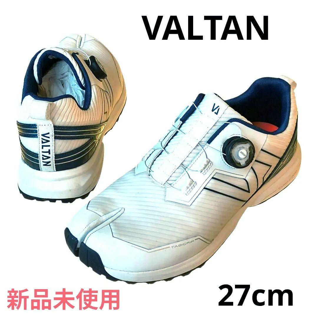 ♠【ヴァルタン】✨極美品　足袋ゴルフシューズ　ホワイト/白　27