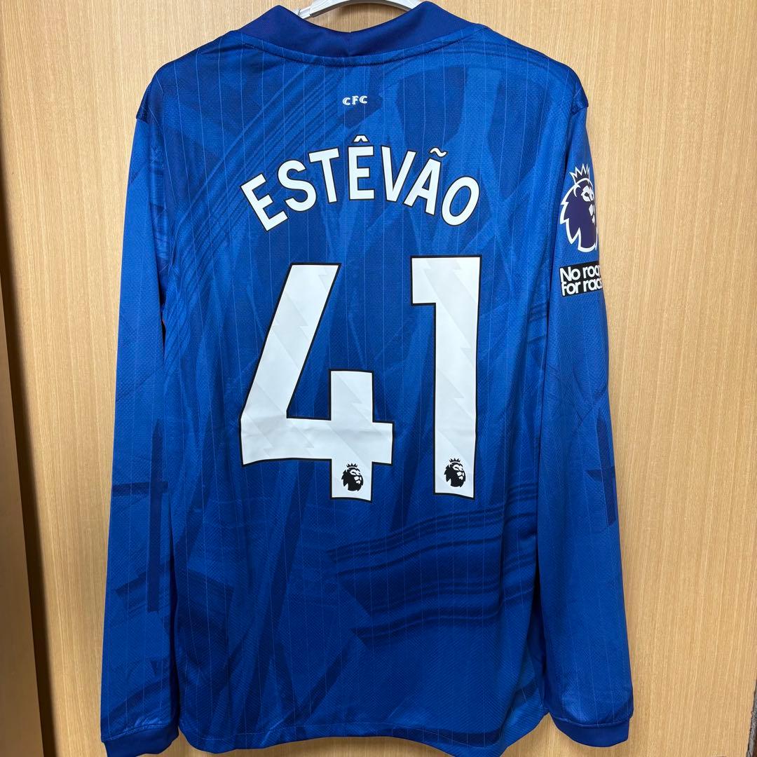 チェルシー 25-26 ホーム 長袖 ユニフォーム No.41 エステバン