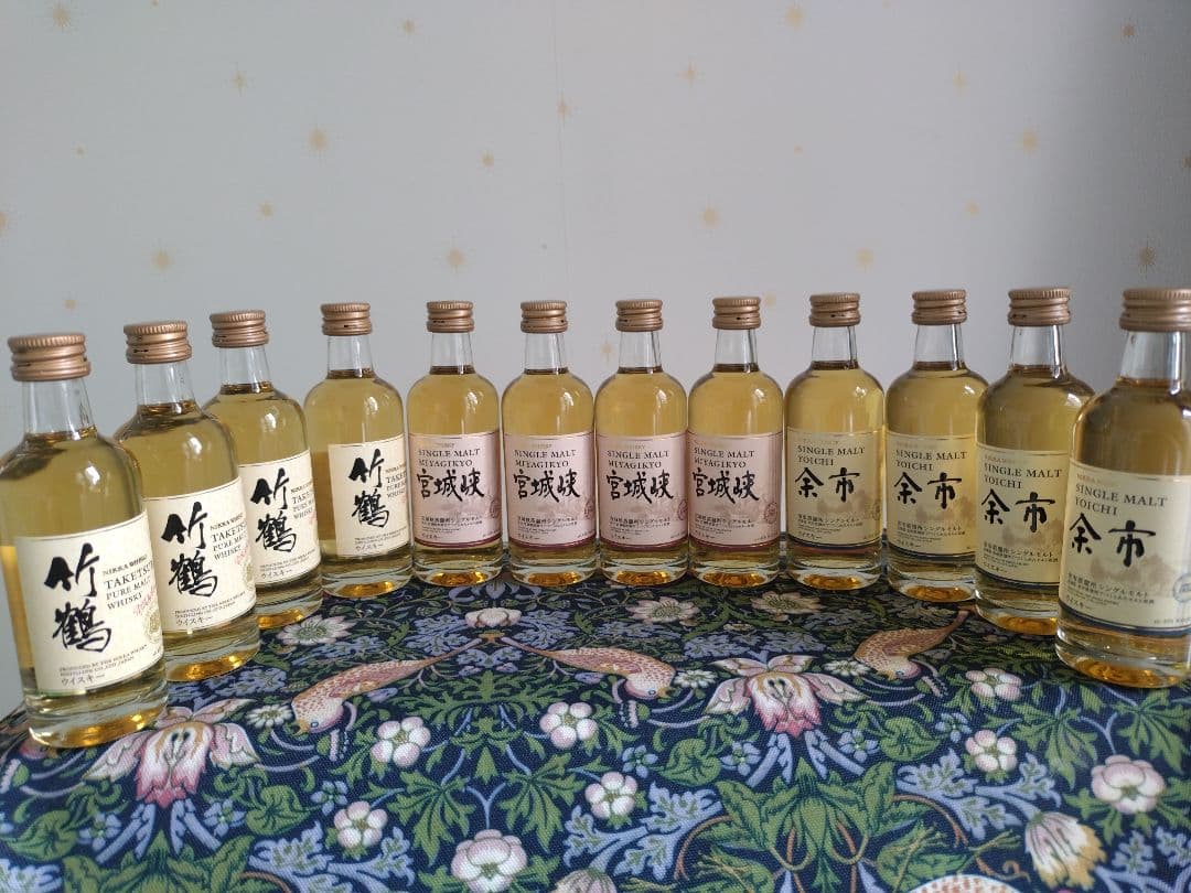 ニッカミニチュア 竹鶴 宮城峡 余市12本セット