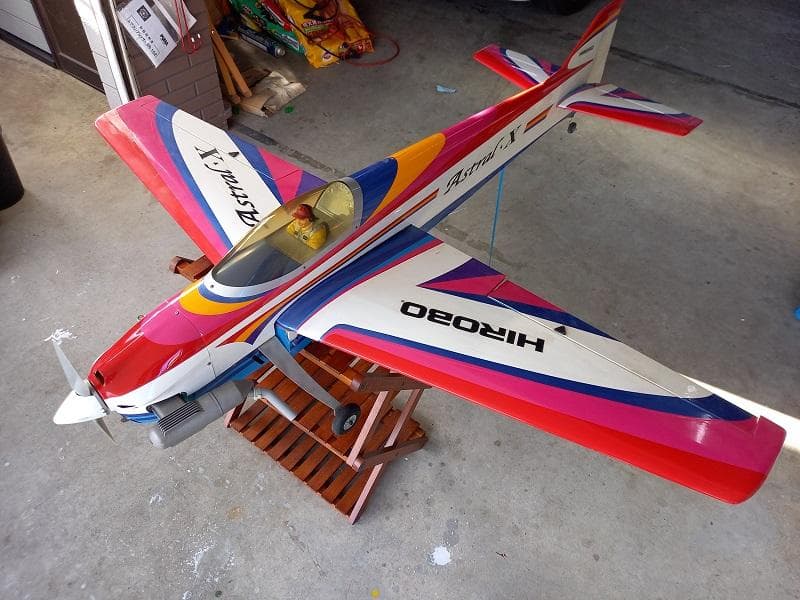 ラジコン飛行機　アストラルX　エンジン2C