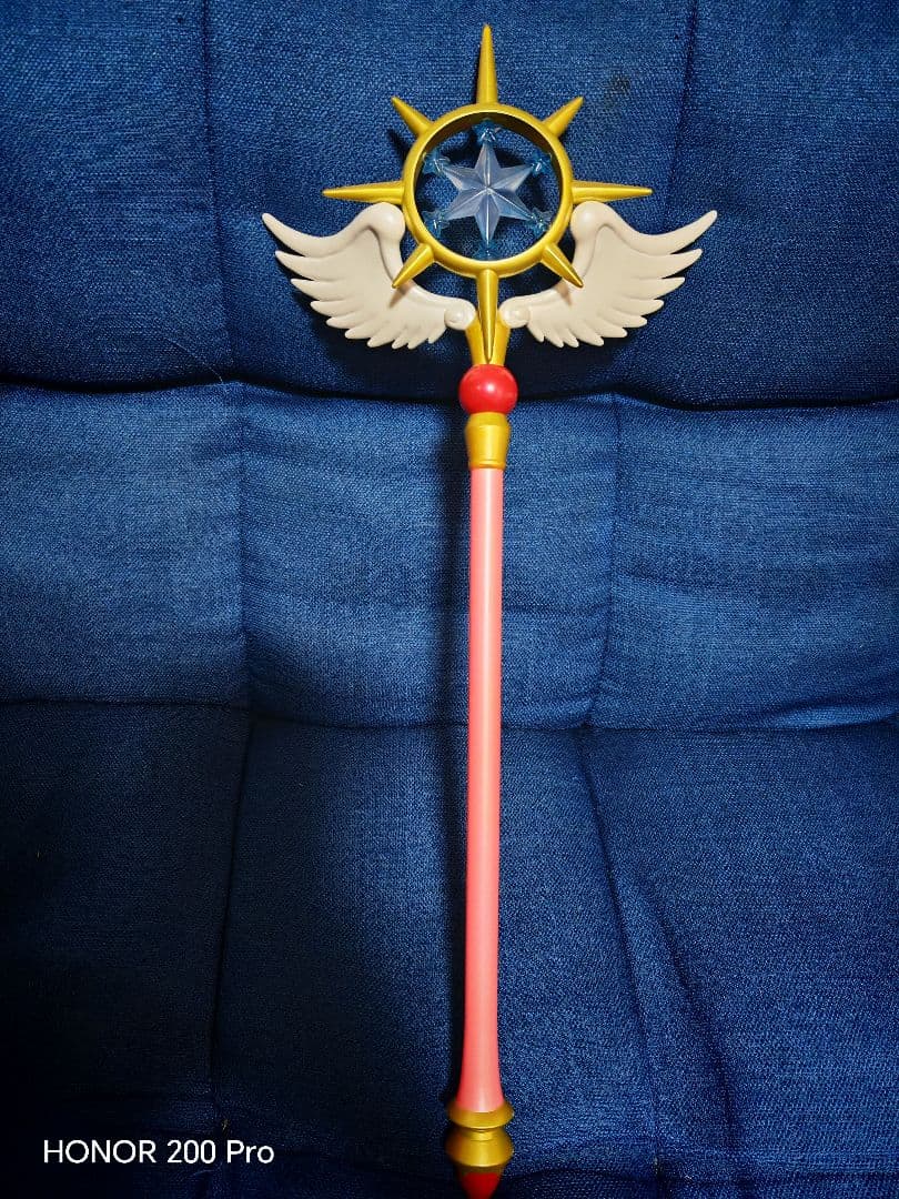 魔法の杖 星と翼のデザイン さくら