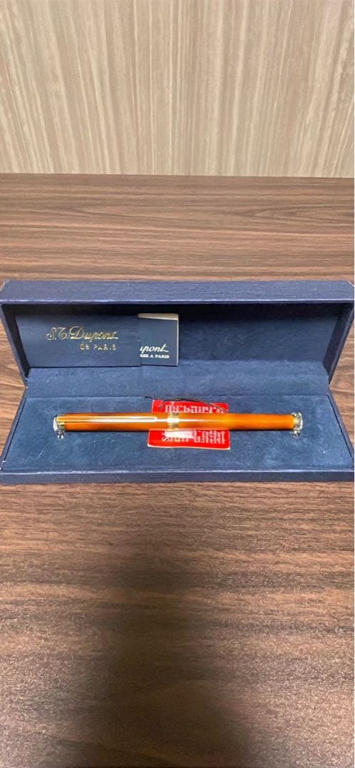 万年筆 オレンジ