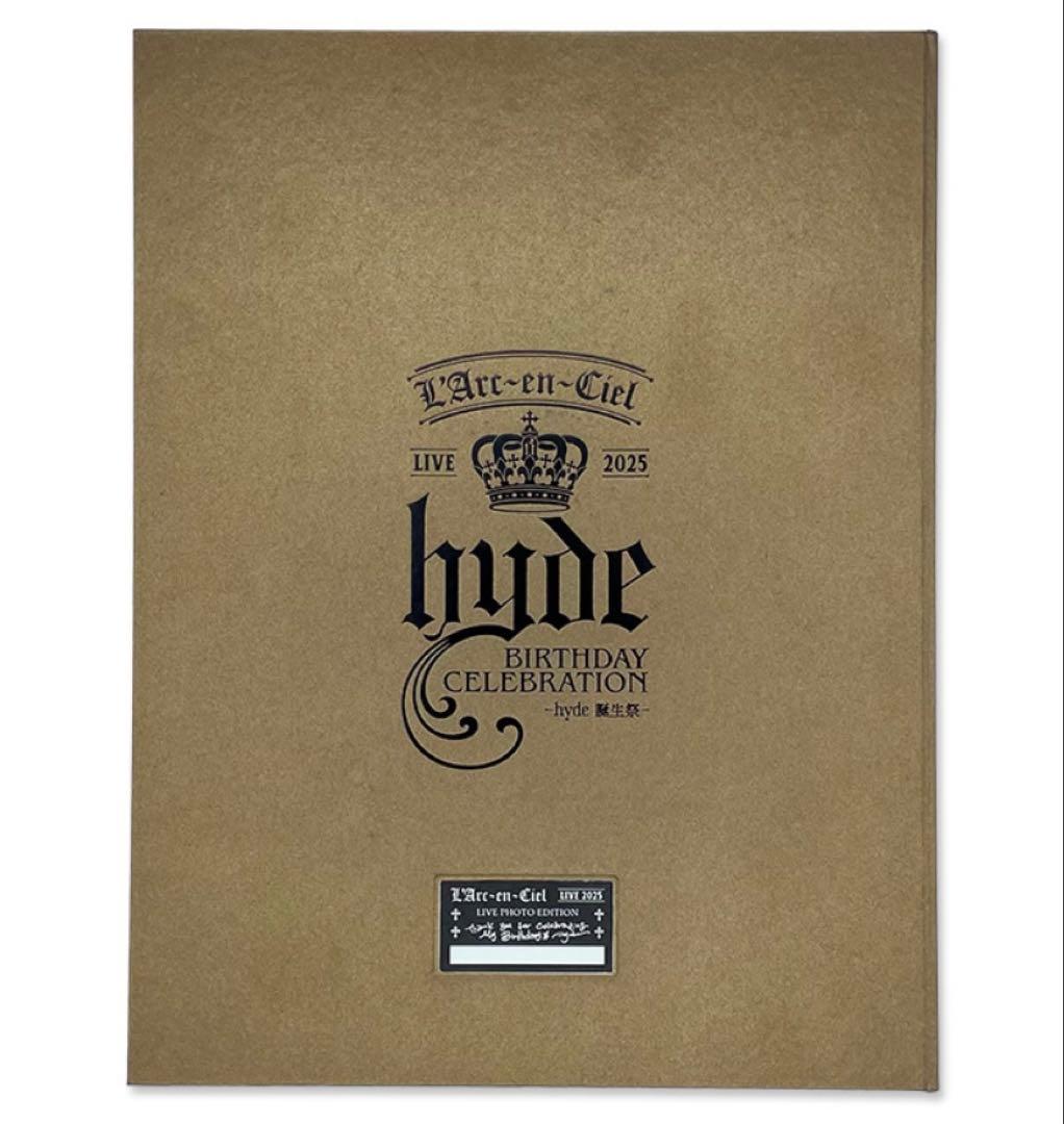 ラルク　フォトブック　ライヴ写真集　ラルクアンシエル　L'Arc-en-Ciel