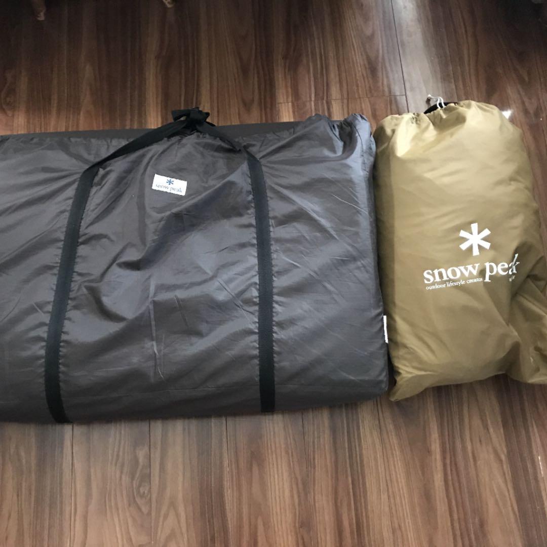最終値下げ　スノーピークリビングシェル　インナーテントとマット