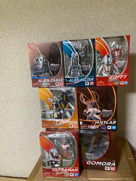 S.H.Figuarts ウルトラマンシリーズ8体