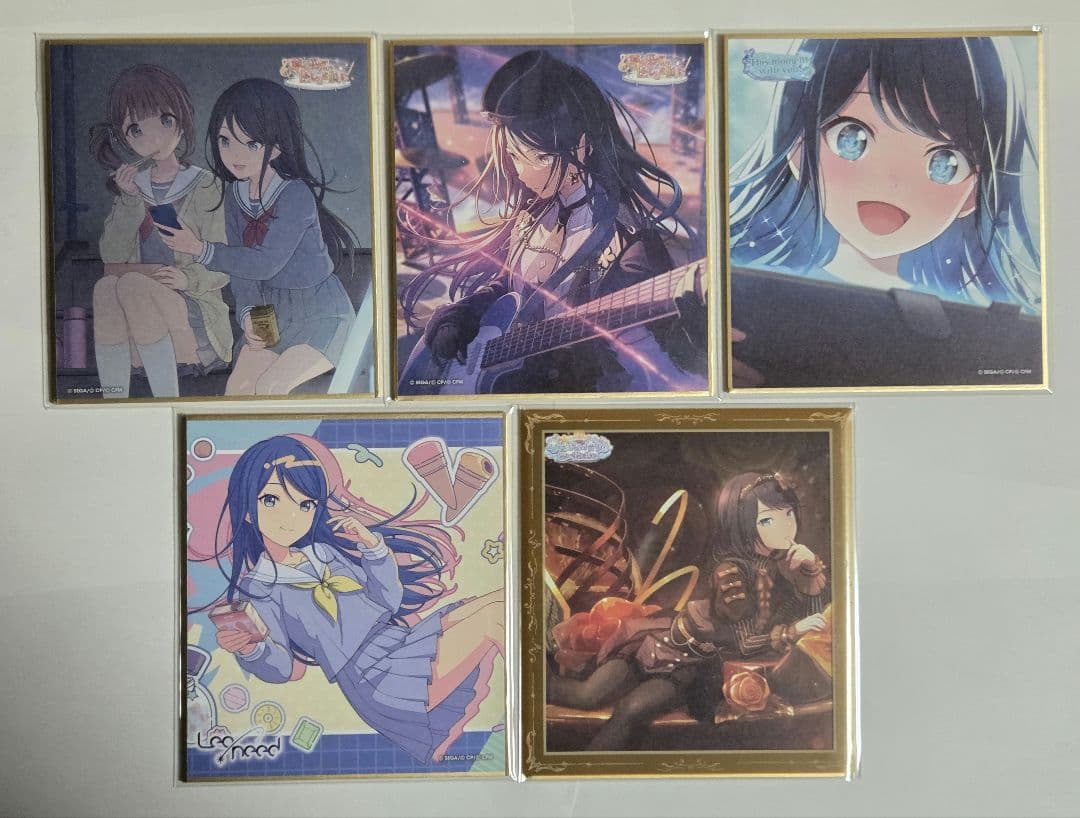 プロセカ　ミニ色紙　星乃一歌　まとめ売り➄