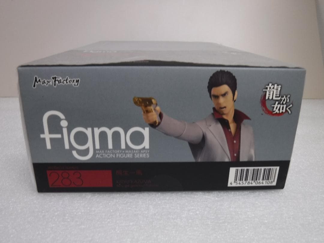 《未開封》figma 283　龍が如く　桐生一馬　フィギュア　ⓝ