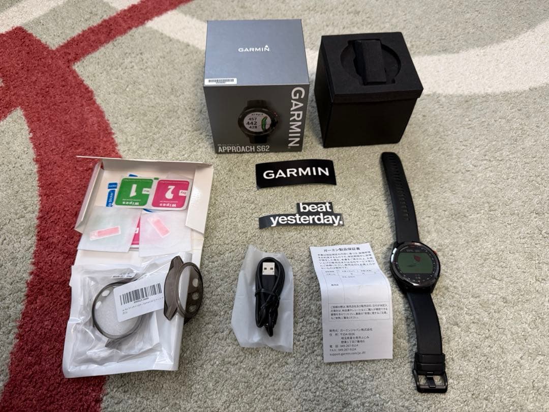 Garmin approach s62 美品　ガーミン　アプローチ
