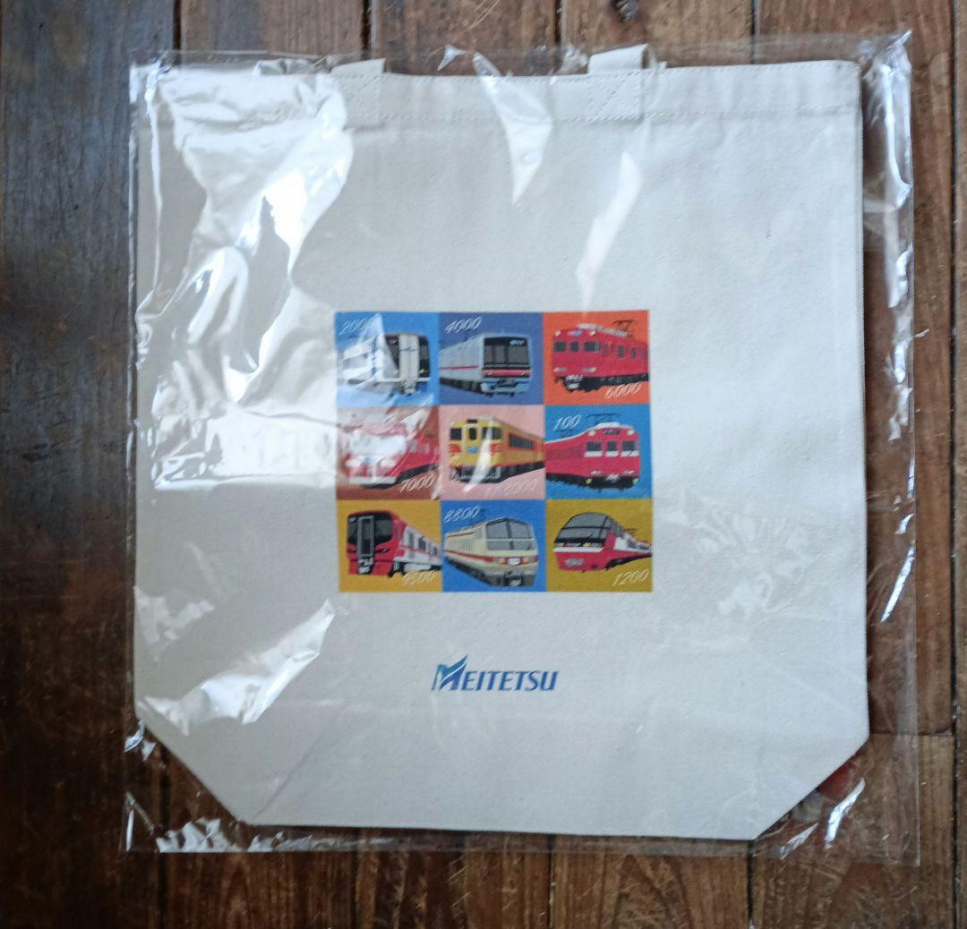 名鉄 鉄道車両イラスト トートバッグ