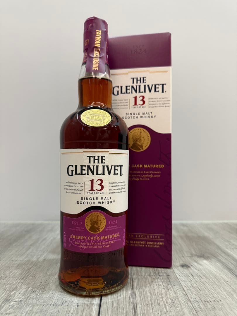 台湾限定 グレンリベット13年 日本未発売 GLENLIVET