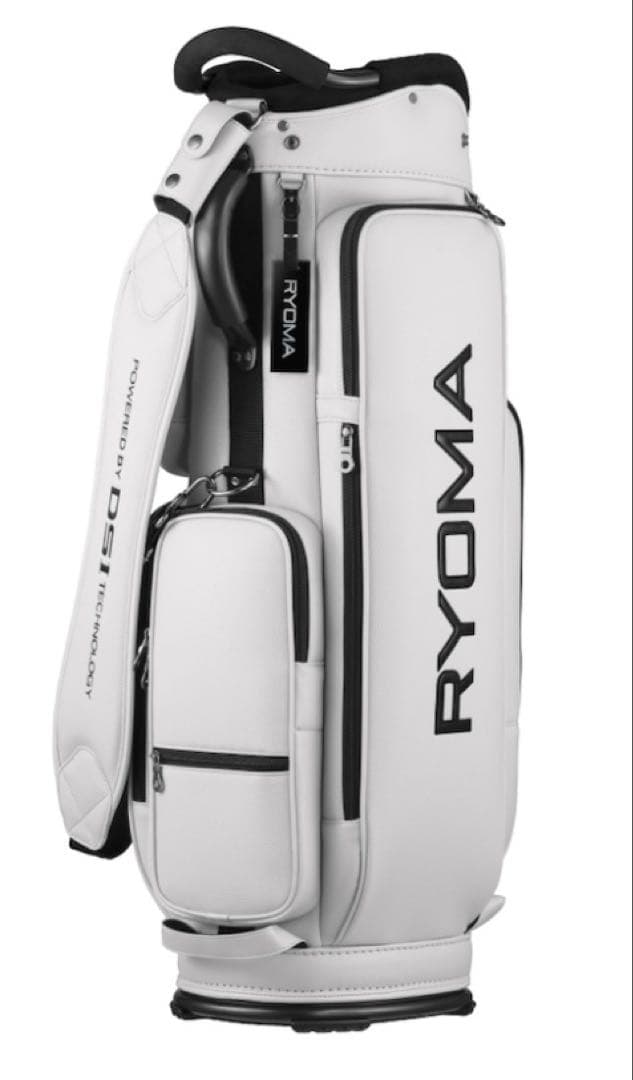RYOMA 軽量タイプ ゴルフバッグ ホワイト
