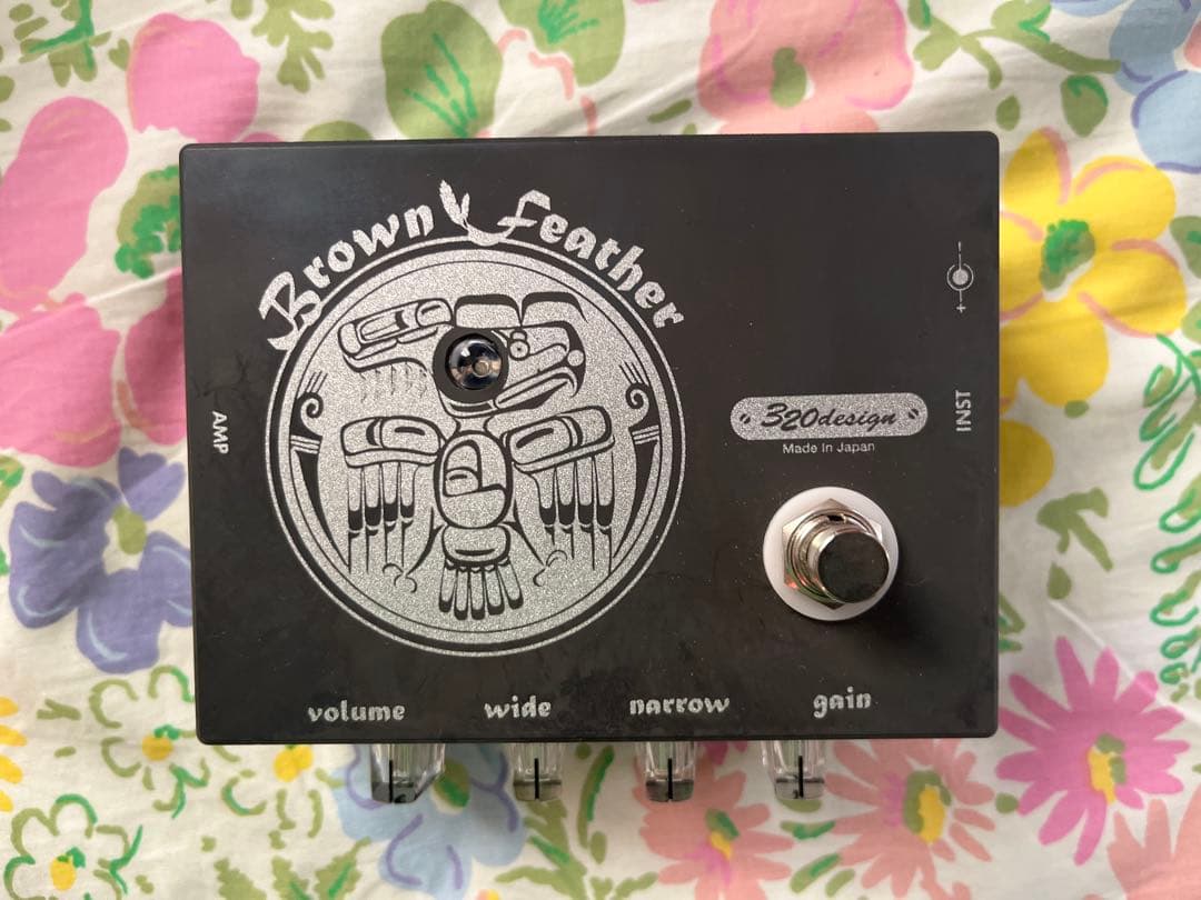 320design Brown Feather ギターエフェクター