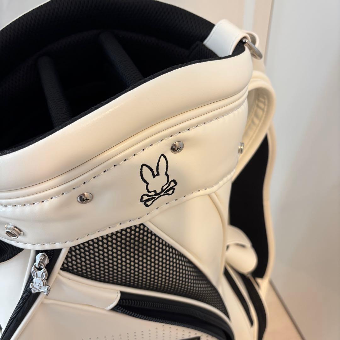 新品未使用 PSYCHO BUNNY キャディバッグ ホワイト