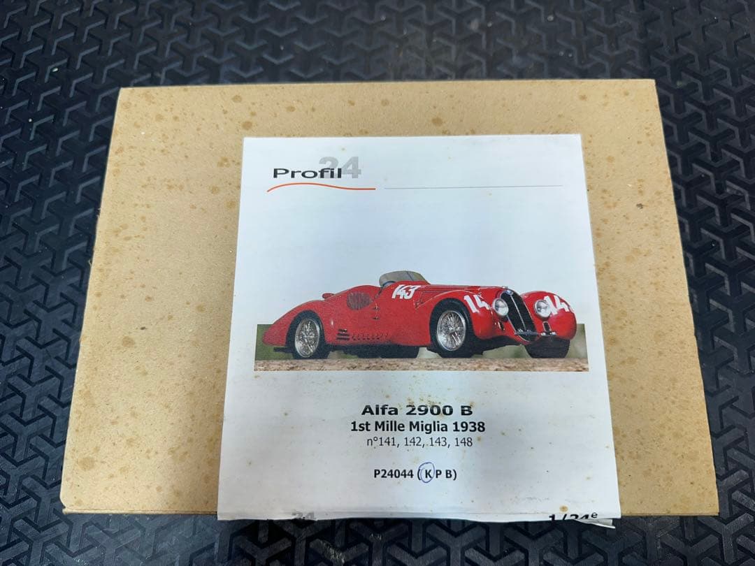 プロフィール24 1/24 Alfa 2900 B 1938年組立キット