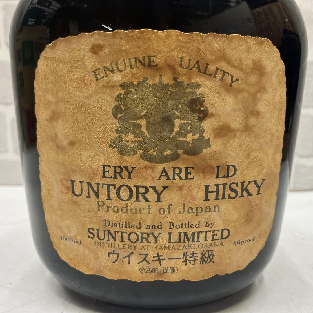 未開栓品 サントリー オールド ウイスキー 特大サイズ 4000ml