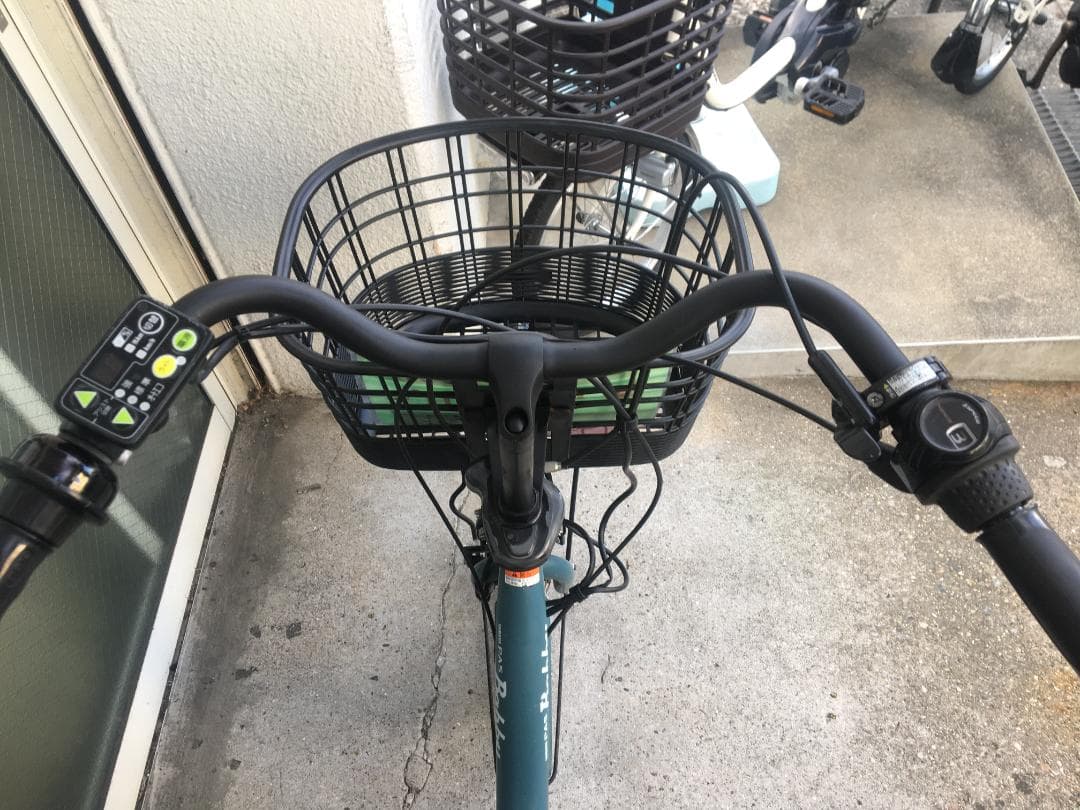 地域限定送料無料　パスバビー　子供乗せ　15,4AH　青系　神戸市　電動自転車