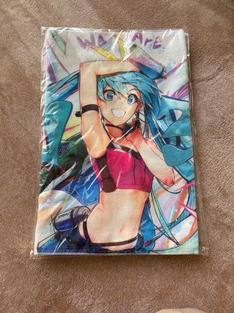 初音ミクのタオル