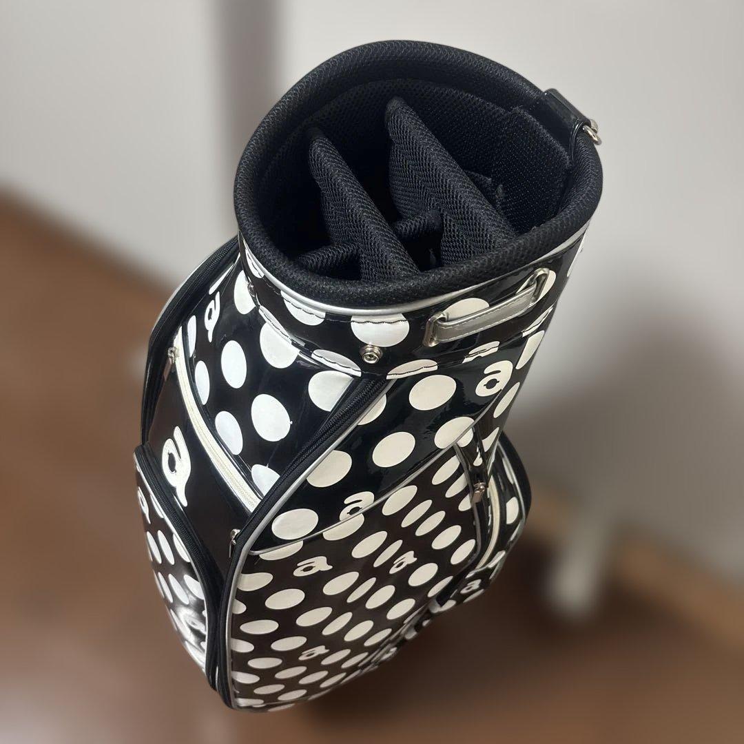 archivio ドット柄 キャディバッグ