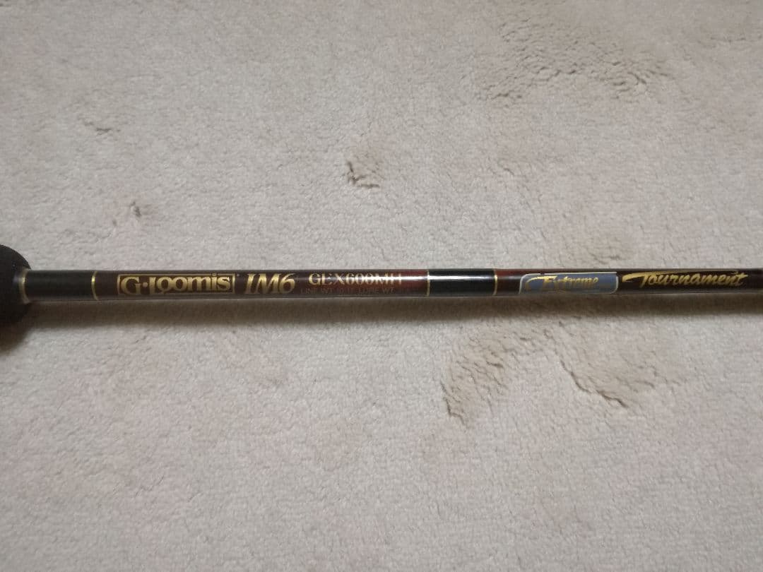 G-LOOMIS IM6 GEX600MH ベイトロッド