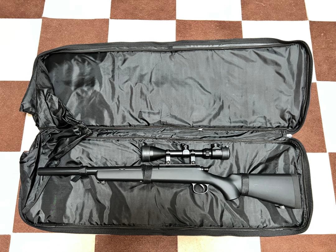 東京マルイ・VSR-10 Gスペック ガンケース、スコープ、マガジン×2付き