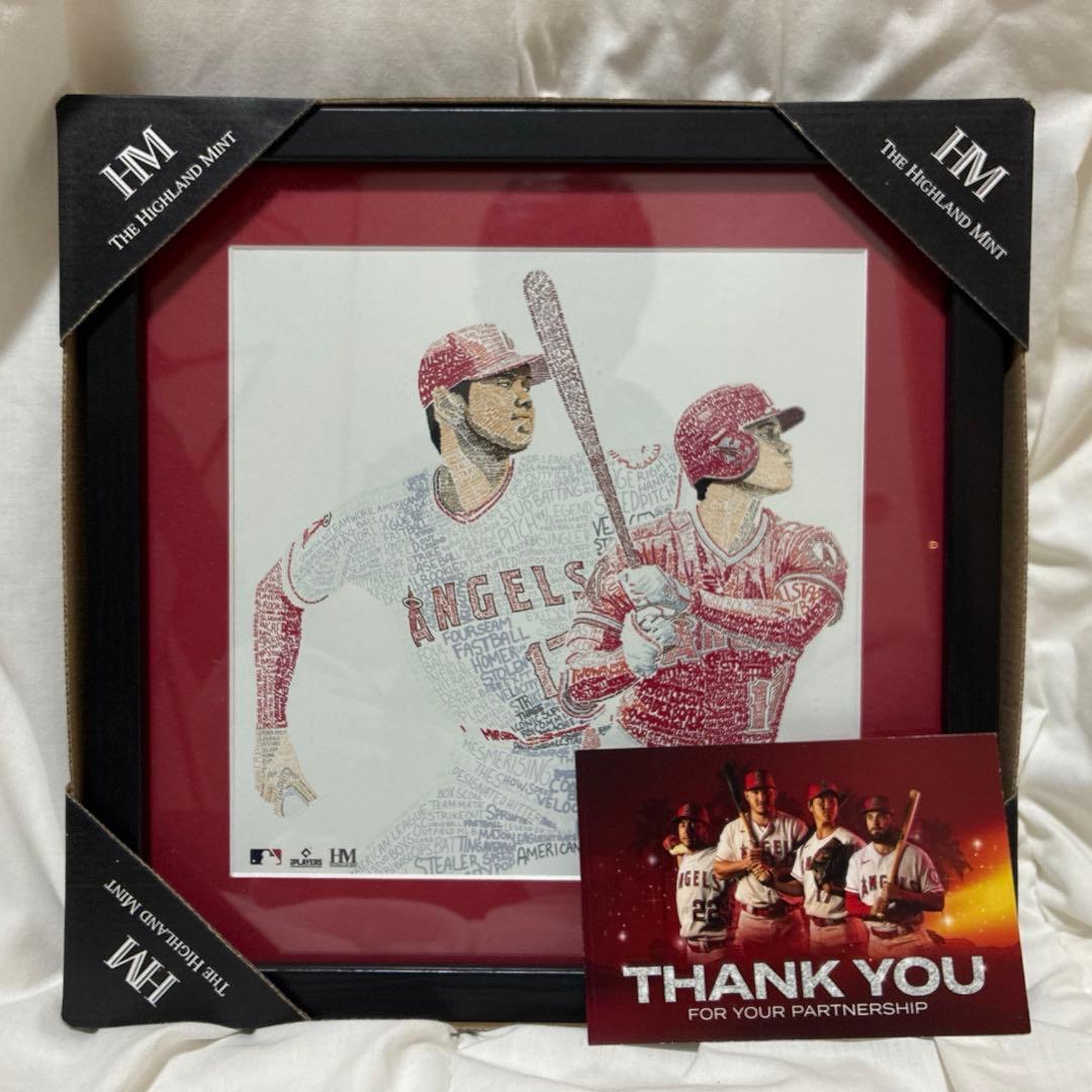 大谷翔平選手　アートプリント 限定版