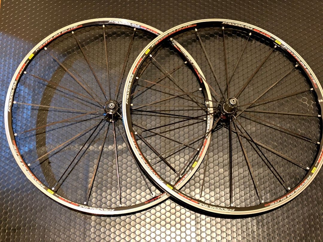 mavic ksyrium elite前後セット　シマノフリー10s