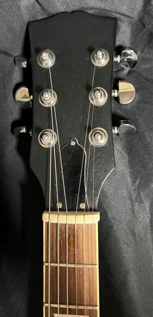 【ノーブランド】スカル彫刻SGタイプエレキギター