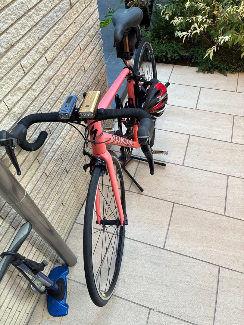 ピンク クロスバイク クッション付きサドル