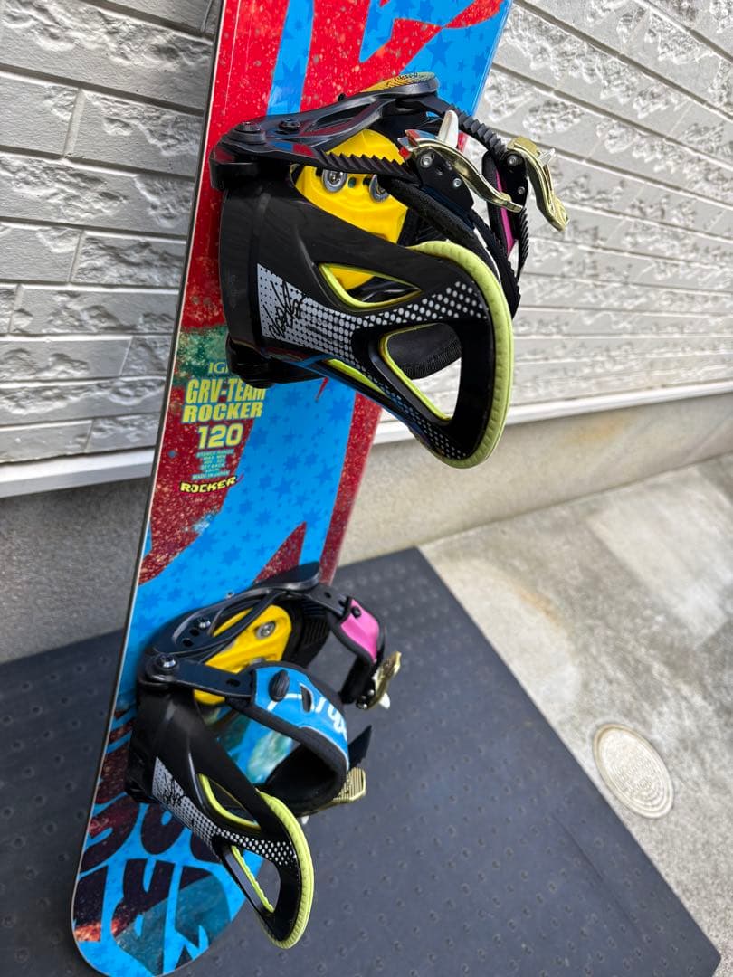 スノーボード2点セット IGNIO 120cm イグニオ キッズ 子供 ジュニア