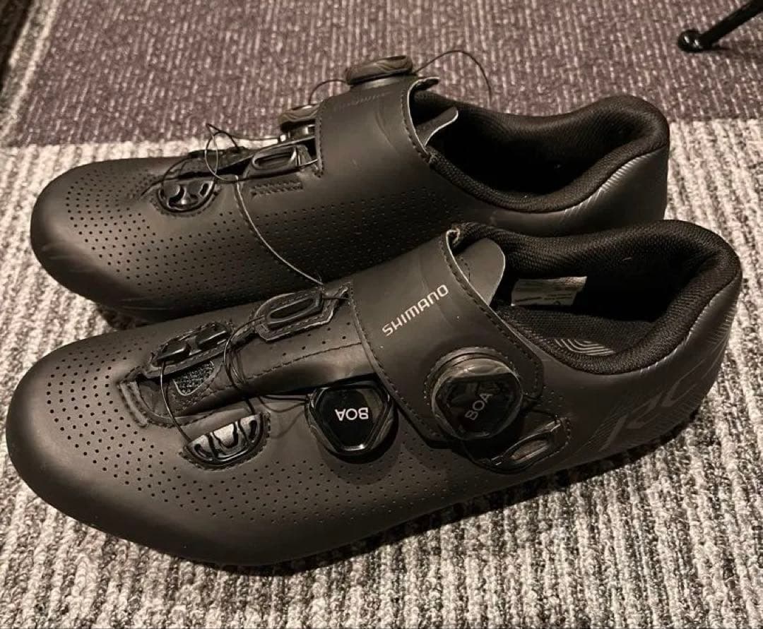 SHIMANO シマノ ビンディングシューズ RC7 SPD-SL クリート付