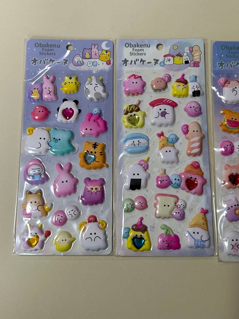 キャラクターシールセット 立体シール