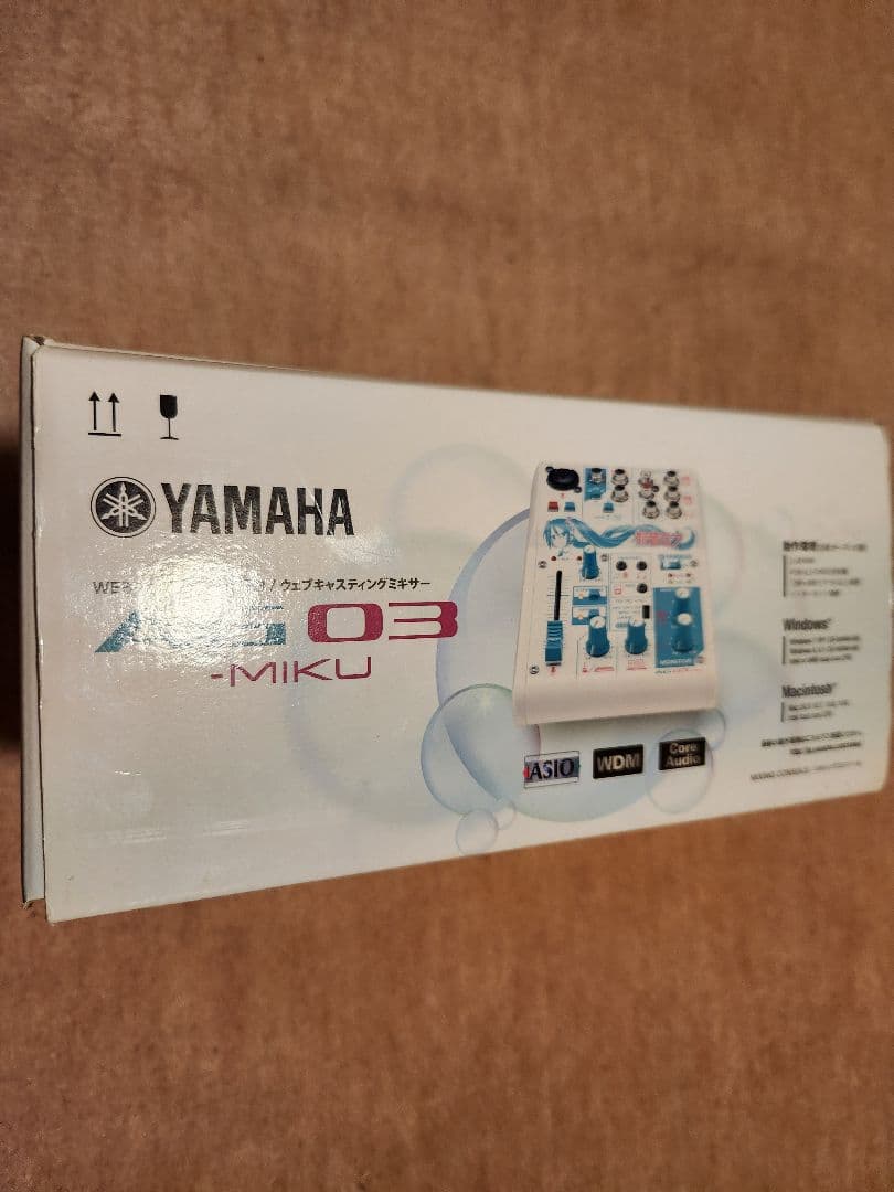 YAMAHA AG03-MIKU オーディオインターフェイス