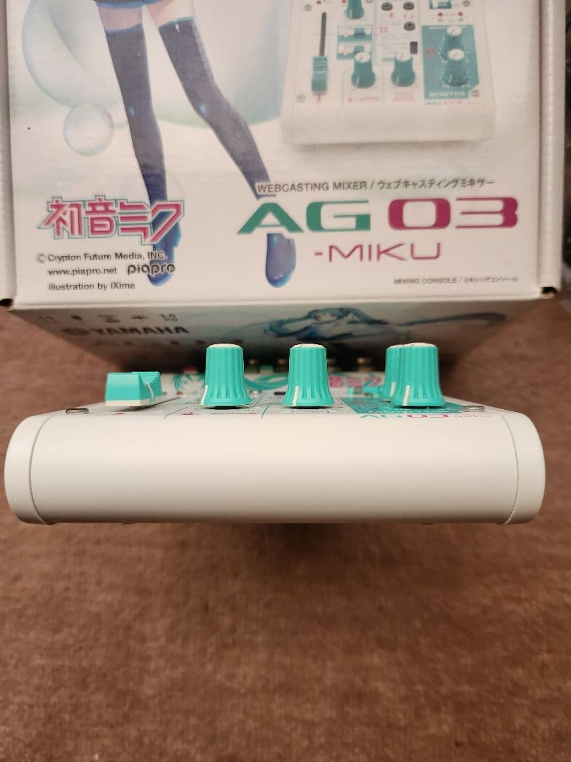 YAMAHA AG03-MIKU オーディオインターフェイス