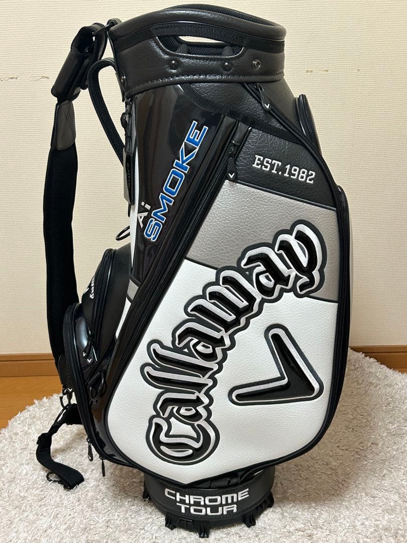 【値下げ】キャロウェイ キャディバッグ　Ai-SMOKE カート9.5型 未使用