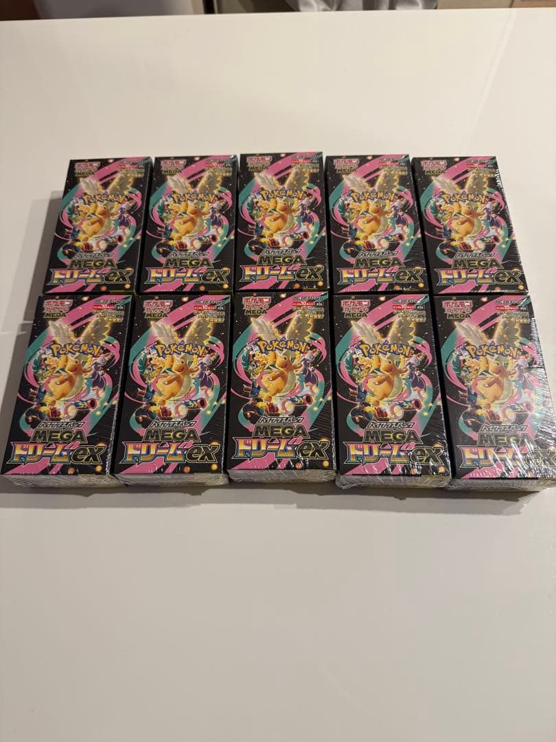 ポケモンカード MEGAドリームEX 10BOX シュリンク付き