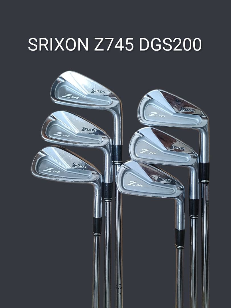 名器スリクソン Z745 アイアン 6本セットDGS200