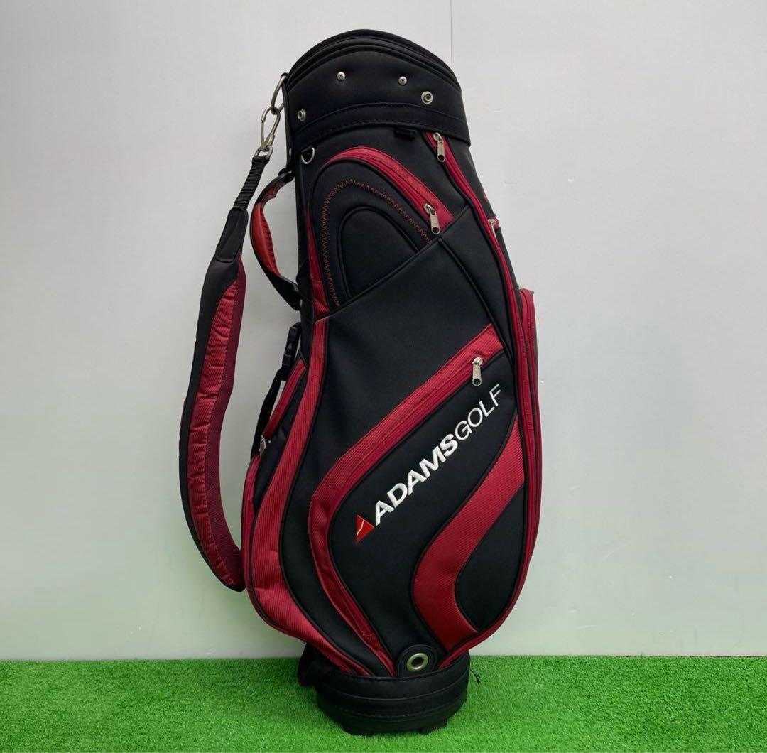 アダムスゴルフ ADAMSGOLF キャディバッグ ブラック 8インチ