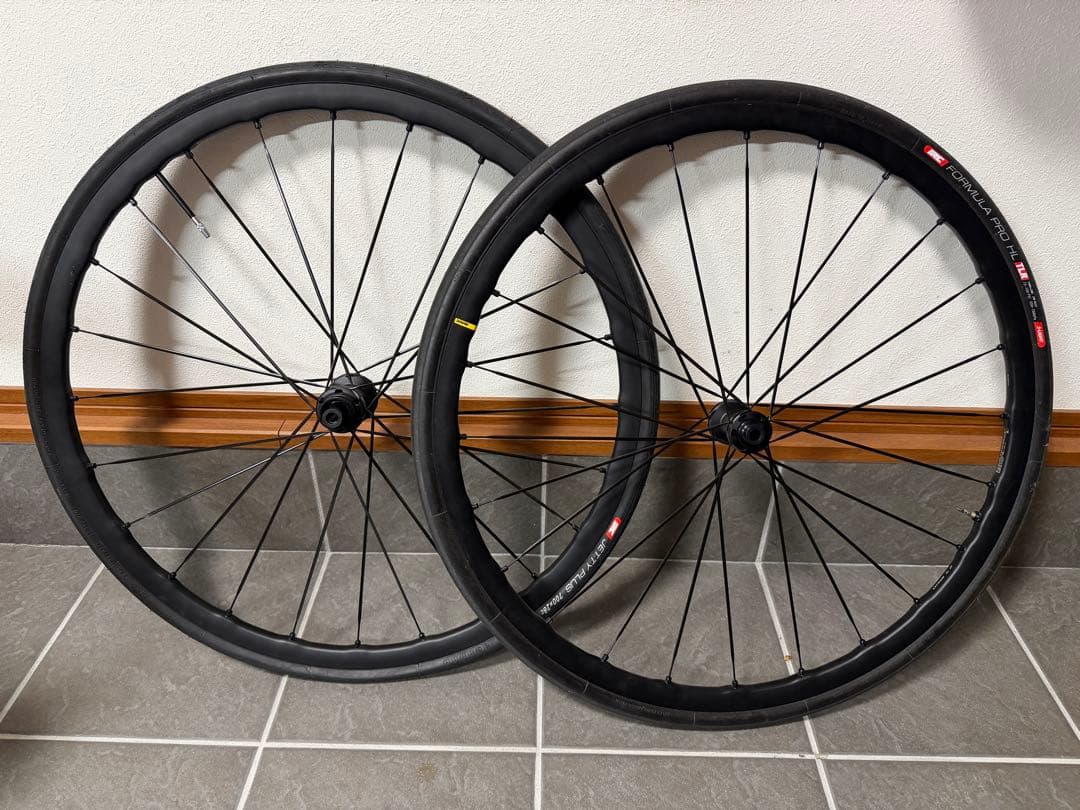 も*が様 Mavic ksyrium SL 25 ディスク シマノHG