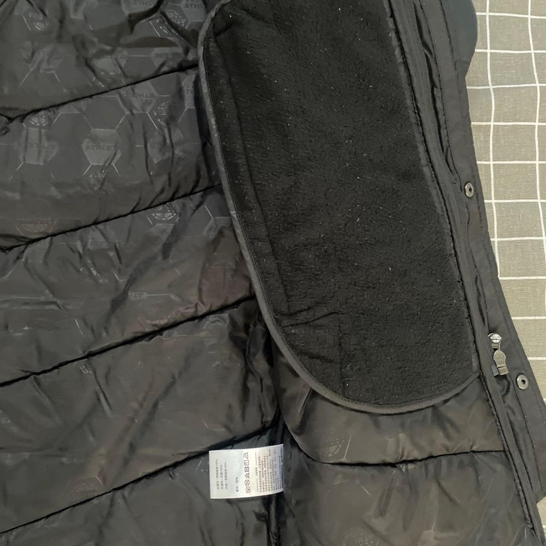 ATHLETA ブラック ベンチコート　140 ② 美品